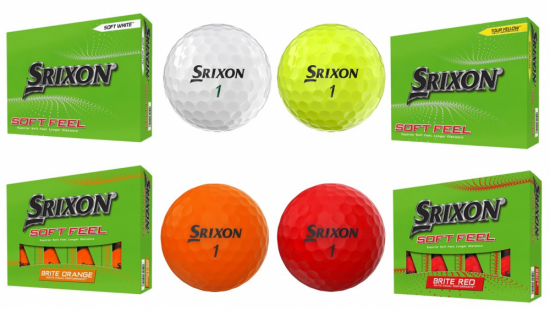Srixon Soft Feel 2023 - 3 Dussin i gruppen Golfbollar / Nya Golfbollar hos Golfhandelen Strmstad AB (SRX-SF2023-3DS)